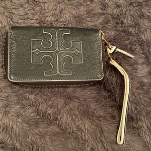 Tory Burch zip up wristlet